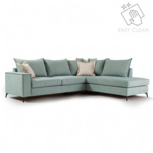 Coltar Stanga Boston Ciel - Crem 290x235x95 cm - Img 1