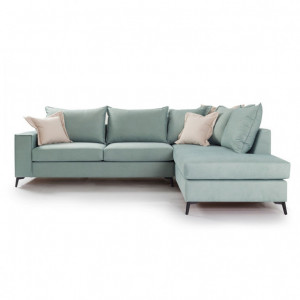 Coltar Stanga Boston Ciel - Crem 290x235x95 cm - Img 3