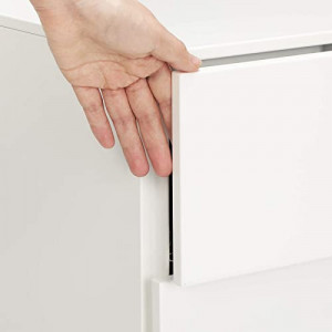 Comoda birou, Songmics, Alb, 55x45x39 cm - Img 7