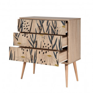 Comoda Model City V3, Multicolor, 80x40x89 cm - Img 3