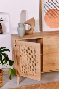 Comoda Model Hazeran, Stejar, 180x41x81 cm - Img 5