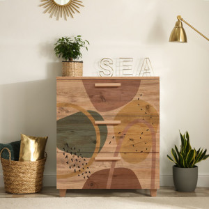 Comoda Model Leva V5, Pin, 80x43x95 cm - Img 1