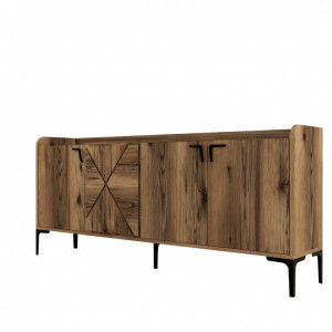 Comoda Model Venedik, Nuc, 180x35x78 cm - Img 6