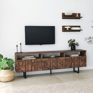 Comoda TV Aristo - Walnut - Img 10