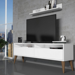Comoda TV Best - Alb - Img 1