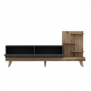 Comoda TV Salvador, Model Dizayn, 180x82x37 cm, Nuc/Mov - Img 6