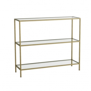 Consola Model D101, Auriu, 100x30x85 cm - Img 10