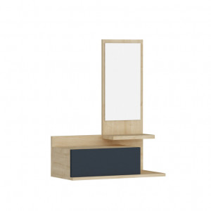Consola Model Tress, Stejar/Antracit, 60x31.3x90 cm - Img 3