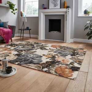 Covor Anny 33011, Model Floral 155x230 cm, 1600 gr/mp - Img 4