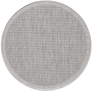 Covor Ayyildiz Giza Gri, Rotund, D120 cm - Img 2