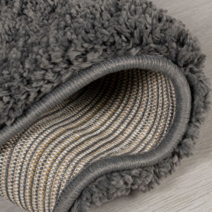 Covor Feather Soft CHARCOAL 200X200 cm, Flair Rugs - Img 4