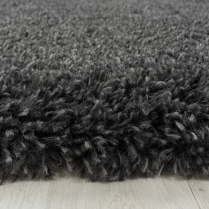 Covor Fluffy Gri 80x80 cm - Img 3