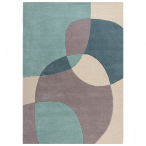 Covor Glow Albastru 120X170 cm, Flair Rugs - Img 2