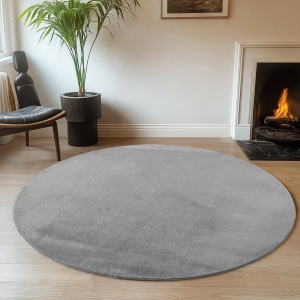 Covor Joy Gri, Rotund, D200 cm