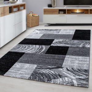 Covor Parma Negru V2 160x230 cm - Img 1