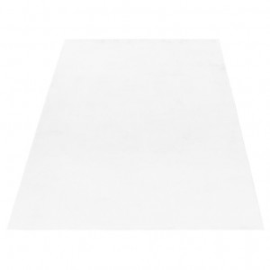 Covor Pouffy V1 Alb 160 x 230cm - Img 3