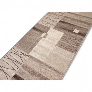 Covor Traversa Daffi 13068, Bej/Maro, 60x500 cm, 1700 gr/mp - Img 3