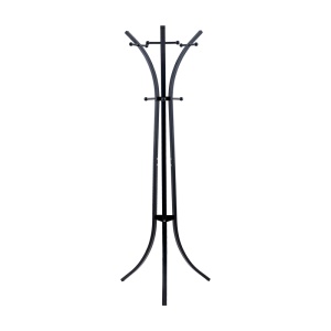 Cuier Zensine, negru, 51x63x175 cm