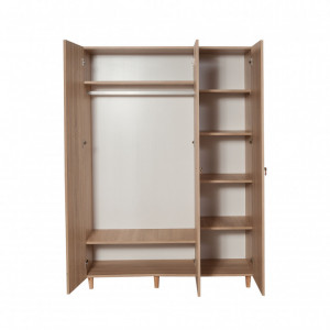 Dulap haine Model Mode-421, Multicolor, 135x52x192 cm - Img 7