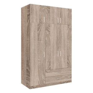 Dulap haine Royal V1, stejar sonoma, 150x58x230 cm