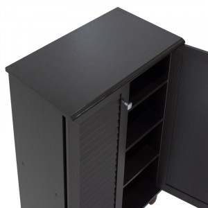 Dulap Pantofi Model Caroline II, Wenge, 60x34.5x91.5 cm - Img 7
