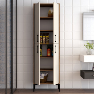 Dulap Pentru Baie Berlina Walnut-Cream - Img 3