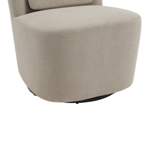 Fotoliu Rotativ Model Swish, Bej, 63x76x76.5 cm - Img 8