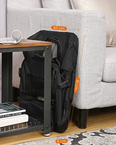 Geanta de transport animale, Feandrea, Negru, 91.0x63.0x63.0 cm - Img 2