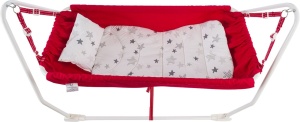 Hamac bebelusi Marmaris Rosu 96x43x66 cm - Img 2