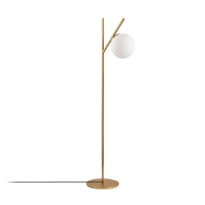 Lampadar Fork Auriu 31x45x152 cm - Img 5