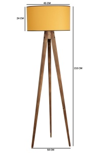 Lampadar Tripod Maro 24x45x153 cm - Img 4