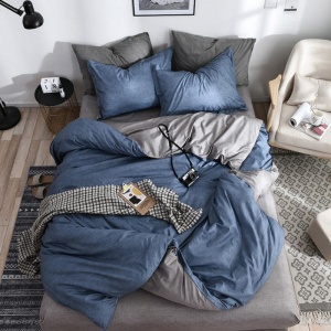 Lenjerie Bumbac Satinat 4 Piese Merelis