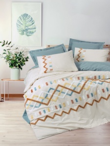 Lenjerie de pat dublu Model Mellow Mint