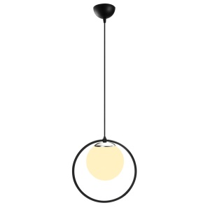 Lustra Dolunay Negru 26x15x126 cm - Img 3