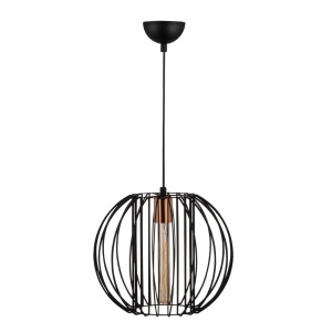Lustra Fellini Negru 33x33x124 cm - Img 3
