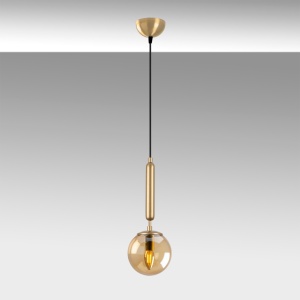 Lustra King Auriu 15x15x49 cm - Img 3