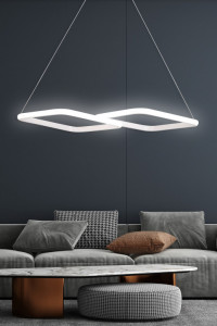 Lustra Puppis White-White Light Alb - Img 2