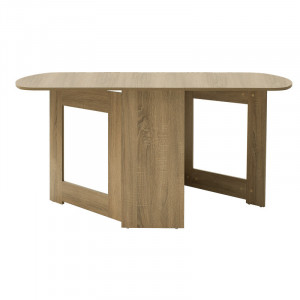 Masa Extensibila Model Aniya, 37-160x80x76.5 cm, Stejar sonoma - Img 3