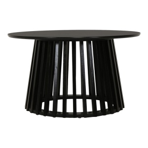 Măsuță de cafea Domonic, negru, 80x80x45 cm - Img 4