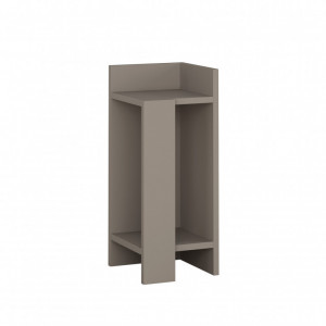 Noptiera Model Molina (partea dreapta), Bej, 25x27x60cm - Img 2