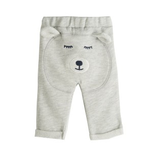 Pantaloni trening bebe gri Newness - Img 2