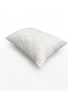 Pernă matlasată cu ventilație Air Mesh și umplutură siliconizată, Alb, 50 × 70 cm - Img 2