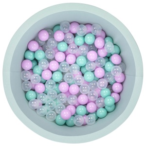 Piscina de bile Bubble Pops v2 Menta 85x85x30 cm - Img 2