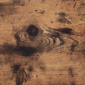 Raft de Colț Model Nova, Maro rustic/Negru, 34.2x34.2x158.8 cm - Img 5