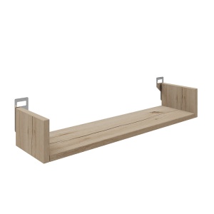 Raft de perete Derva, stejar, 60x15x10 cm
