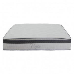 Saltea cu arcuri buzunar Utopia cu strat superior de aloe vera 30-32cm 160x200cm - Img 3