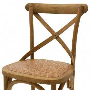 Scaun bar Model Reid, Nuc, 45x52x116 cm - Img 5