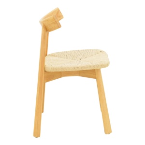 Scaun Clareta, natural, 53x55x79 cm - Img 4