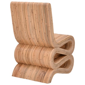 Scaun cu Brate Model Favorsy, Natur, 50x57x88 cm - Img 2