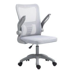 Scaun directorial Annalise, gri, 57x53x90-100 cm - Img 5